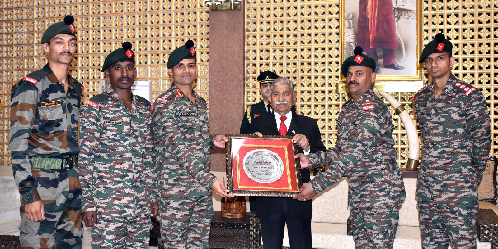 5 Madras Regiment gets Governor’s Silver Salver Arunachal Observer